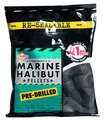 Produktbild: Dynamite Baits Marine Halibut Pellets 21mm Pre-Drilled 900g gelocht vorgebohrt