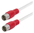 Produktbild: Maxtrack Quick F-Stecker gerade - Quick F-Stecker gerade, 3 m FQMS3,0L SAT-Kabel