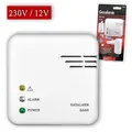 Produktbild: PENTATECH Gasalarm GA60 Netzgerät 230 V Gasmelder 12 V Gaswarngerät Gasdetector