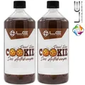 Produktbild: 2x Liquid Elements Pearl Rain Autoshampoo Shampoo COOKIE Special Edition 1000ml