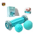 Produktbild: Fußmassageroller Igelball 3er Set Faszienball für Füße, Wärme