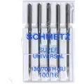 Produktbild: Schmetz Super Universal-Nadeln Antihaft-Beschichtung 5er Packung Stärke 100
