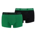 Produktbild: PUMA Herren Shortboxer Unterhosen Trunks 2er Pack, Wäschegröße:S, Artikel:-004 Amazon Green