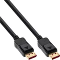 Produktbild: InLine DisplayPort 1.4 Kabel schwarz vergoldete Kontakte 2.5m - Kabel - Audio/Multimedia (15322)