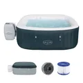 Produktbild: Whirlpool aufblasbar 4 Personen Ibiza AirJet In-Outdoor Pool Ø 180 x 66 cm Grün
