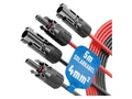 Produktbild: ABSINA Solarkabel-Set 910002, MC4, 2x 5 m, 4 mm²
