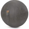 Produktbild: Sitting-Ball Sitzball FRANKIE, Lederoptik, anthrazit