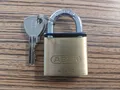 Produktbild: ABUS Messing Vorhangschloss 45/40 vs. Lock-Tag inkl. 2 Schlüssel / 12er Set
