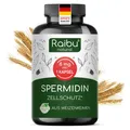 Produktbild: Spermidin Kapseln Hochdosiert, 6 mg Spermidin pro Kapsel - RAIBU