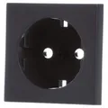 Produktbild: Gira Abd. SCHUKO-Steckd. Anthrazit 492028