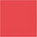 Produktbild: Duni Servietten 33 x 33 cm 1/4 F 3-lagig, rot
