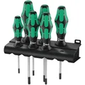 Produktbild: Wera 367/6 TORX Schraubendrehersatz Kraftform Plus TORX + Rack, 6-teilig