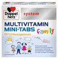 Produktbild: Doppelherz System Multivitamin Mini-Tabs Family, 20 St. Beutel