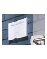 Produktbild: Durable INFO SIGN Schildhalterung geeignet für Wandmontage Türbefestigung Silber (4802-23)