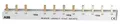 Produktbild: ABB PS3/12FI Phasenschiene, 3Ph., 12 Pins, 10 mm² (2CDL231002R1012)