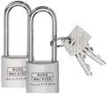 Produktbild: Burg Wächter 36141 Vorhängeschloss 20.90mm gleichschließend Aluminium Schlüsselschloss