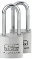 Produktbild: Burg Wächter Duo 770 20 26 SB Alutitan Vorhangschloss-Set, Aluminium (36141)