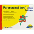 Produktbild: PARACETAMOL dura 500 mg Tabletten 20 St