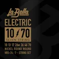 Produktbild: La Bella HRS-74 E-Gitarren Saiten 010-070 7-string Nickel