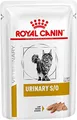 Produktbild: Royal Canin Veterinary URINARY S/O Mousse | 12 x 85 g | Diät-Alleinfuttermittel für Katzen | Kann zur Auflösung von Struvitsteinen und zur Verringerung von Rezidiven beitragen