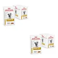 Produktbild: Royal Canin Veterinary Urinary S/O Häppchen in Soße | Doppelpack | 2 x 12 x 85 g | Diät-Alleinfuttermittel für Katzen | Zur Auflösung von Struvitsteinen | Niedriger RSS-Wert