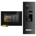 Produktbild: HD Video Türsprechanlage mit Fingerprint und RFID für 1 Familienhaus, 1x Monitor
