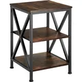 Produktbild: TecTake GmbH Beistelltisch Nottingham 40,5x40,5x60,5cm - Industrial Holz dunkel, rustikal 404263
