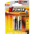 Produktbild: Ansmann 1x2 Alkaline Mignon AA LR 6 X-Power (2 Stk., AA) (5015613)