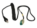 Produktbild: HONEYWELL USB-Kabel - 3 m - gewickelt - Schwarz (CBL-503-300-C00)