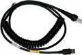 Produktbild: Honeywell - USB-Kabel - 3,0m - gewickelt - Schwarz (CBL-503-300-C00)