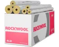 Produktbild: Rockwool WLG 0,035 Steinwolle Rohrisolierung alukaschiert Rohrschale
