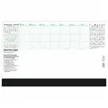 Produktbild: Schreibunterlage Practica 2026 - 59,5x37 cm - 1 Woche auf 1 Blatt - 52 Blatt, mit stabiler Kartonunterlage - inkl. schwarzer Schutzleiste - 102-1020