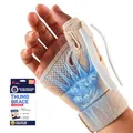Produktbild: Dr. Arthritis Von Ärzten Entworfen Handgelenk Bandage Daumenbandage Links/Rechts Handgelenkstütze mit Daumenschiene Stabilisierende Handgelenkbandage mit Daumenortthese, Einzelpack, Beige