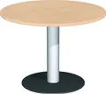 Produktbild: Konferenztisch, kreisform, verschiedene Größen und Farben, Farbe Nachbildung:Buche, Größe Tischplatte:Ø 100 cm