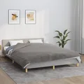 Produktbild: Gewichtsdecke mit Bezug Grau 200x230 cm 9 kg Stoff