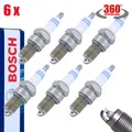 Produktbild: 6x BOSCH 0242229656 WR8DC+ Zündkerzen Ersetzt NGK BPR5ES für VW OPEL RENAULT