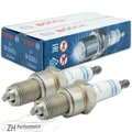 Produktbild: 2x BOSCH WR8DC Zündkerze 0 242 229 656 entstört Opel Corsa BMW E12 21 Audi 100