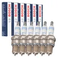 Produktbild: 6x BOSCH WR8DC 0242229656 Zündkerze für VW LT I 2.4i BMW E21 E30 E12 E28 E24 E23