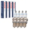Produktbild: 4x BOSCH WR8DC 0242229656 Zündkerze für PORSCHE 944 2.5 AUDI BMW VW MB OPEL FORD