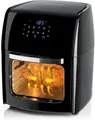 Produktbild: GOURMETmaxx Digitale Heißluftfritteuse 12L XXL-Ofen | Airfryer mit Timerfunktion, Touchdisplay, Drehspieß & Backgitter | fettarm, energiesparend frittieren | 8 Programme, 1800 W