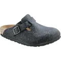 Produktbild: Birkenstock Boston Wool Narrow Hausschuhe (Größe 36, grau)