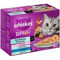 Produktbild: Whiskas Multipack Fish Of The Day Tasty Mix Katzenfutter 12 X 85 G