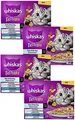 Produktbild: 48 x 85 g Whiskas Tasty Mix (€ 7,34/kg) Fish of the Day in Sauce - 4 Sorten