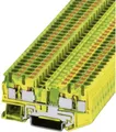 Produktbild: Phoenix Contact 3211809 Dreistock-Schutzleiterklemme 6.2 mm Schnellanschluss Grün, Gelb 1 St.
