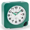 Produktbild: Quarzwecker ohne Ticken Licht Snooze Weckanzeige Fronteinstellung Grün - 2171/6