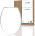 Produktbild: SCHÜTTE-Toilettensitz mit Soft-Close-Funktion, weiß, Duroplast, bis 150 kg