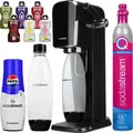 Produktbild: Sodastream Wassersprudler Art Schwarz mit Flasche CO2 Pepsi Sirup Bolero - Schwarz