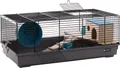 Produktbild: Flamingo Hamsterkäfig Jang schwarz/grau