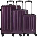 Produktbild: Check.IN 3-tlg. Kofferset LONDON 2.0 mit 4 Rollen - lila - Lila