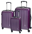 Produktbild: CHECK.IN London 2.0 Reisetrolley lila Set 3 teilig 221 Liter TSA